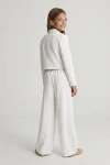 set Emi alb look complet, ținută festivă adolescentă, stil atemporal