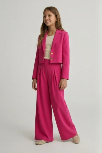 Set elegant pentru fetițe Emi fucsia