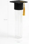 Tub transparent umplut cu bomboane pentru banchet de absolvire