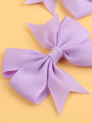 Agrafe de păr fundite violeta