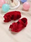 pantofiori de bebeluși, fundițe roșii, confort, eleganță, calitate, stil, bebeluși, magazin, disponibilitate