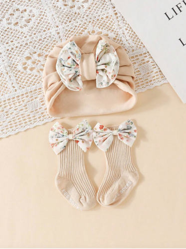 Șosete și Turban Chic pentru Bebeluși
