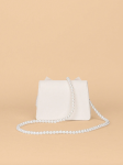 geantă fetițe, geantă elegantă copii, geantă cu fundiță, geantă albă fetițe, accesorii copii, geantă ocazii speciale, geantă material piele, cadou fetițe
