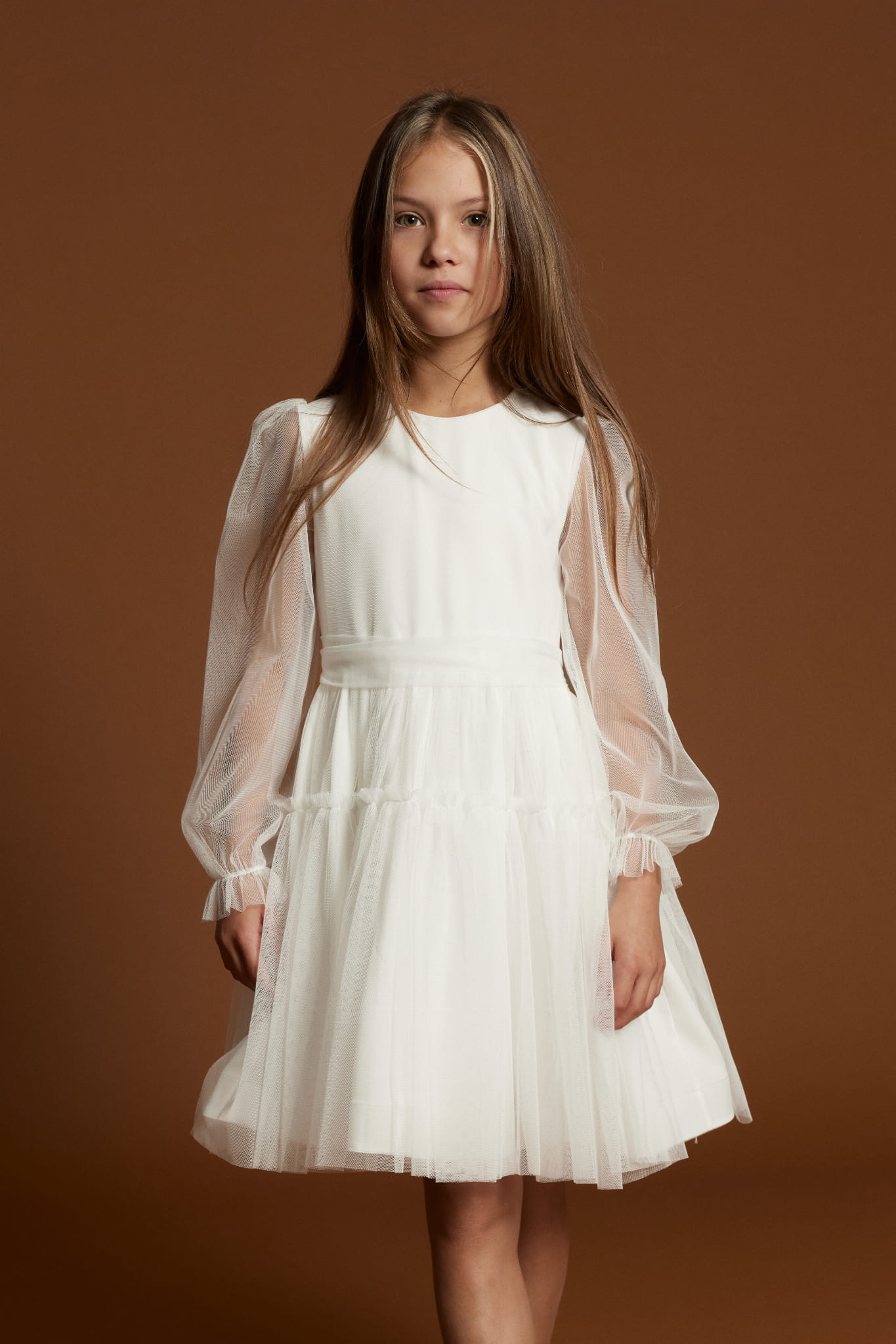Rochii de ocazie 2021 rochii albe fete elegante modă copii România