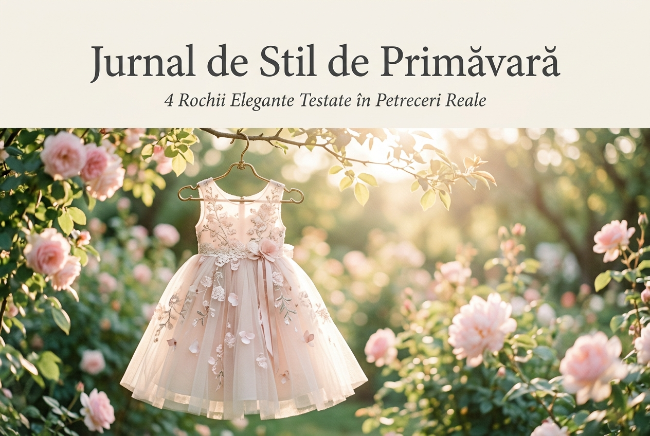 Spring Diary: cele mai frumoase rochii elegante pentru fetițe testate la petrecerile din grădină